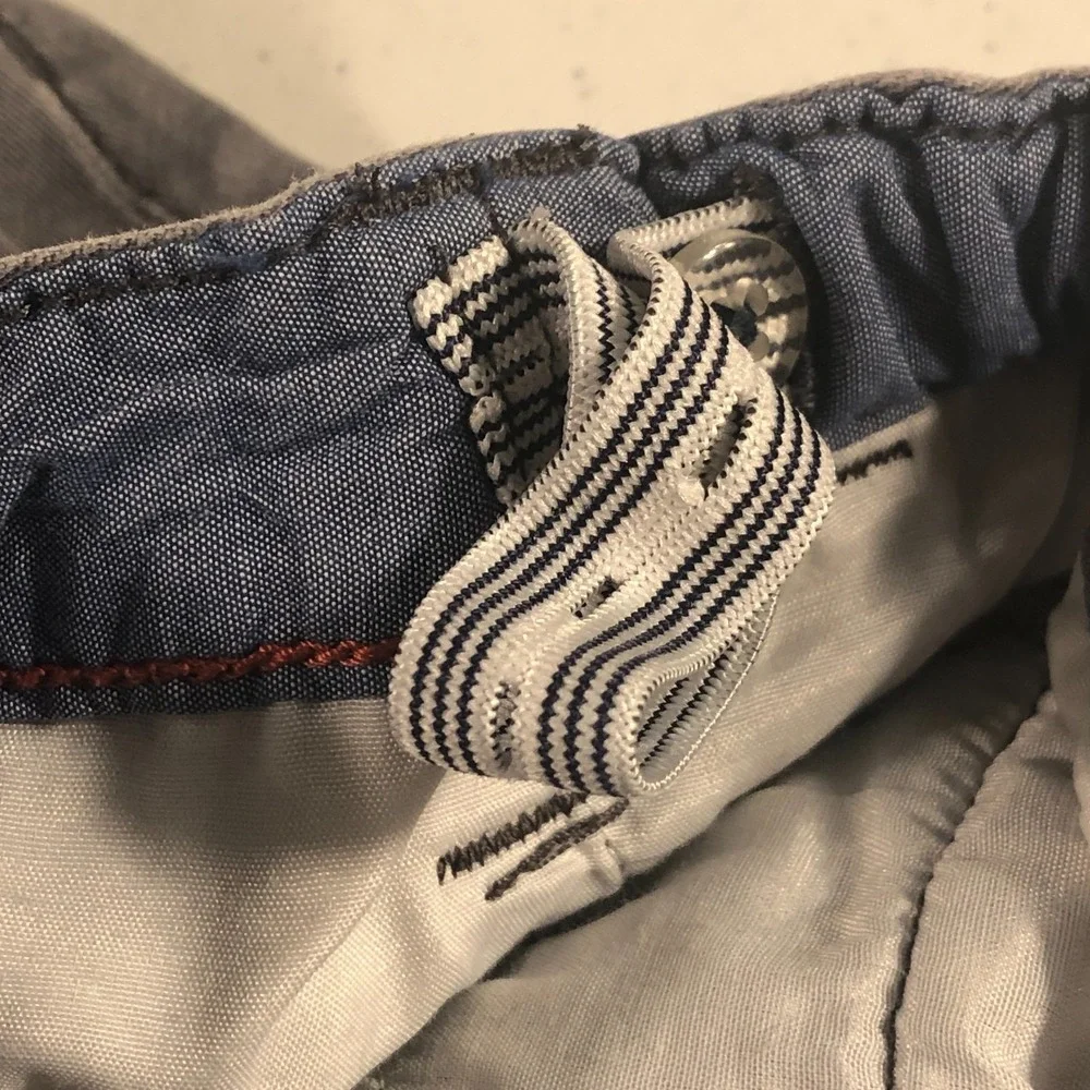 Wonder Nation 97% Cotton Boys Size 5T Gray Shorts Adjustable Waist Summer Beach - Picture 6 of 6
